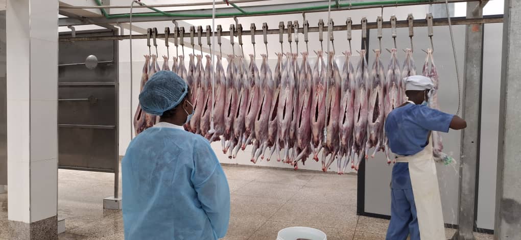 Professional halal processing facility