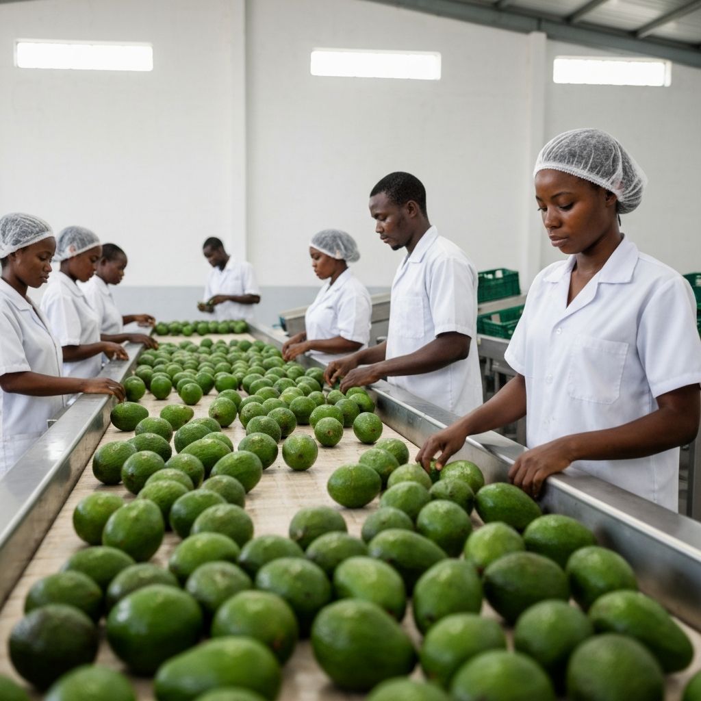 avocado sorting